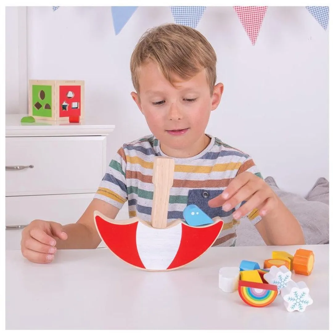 BIGJIGS Weer Balanceren Spel 069162 - 4 Spelers