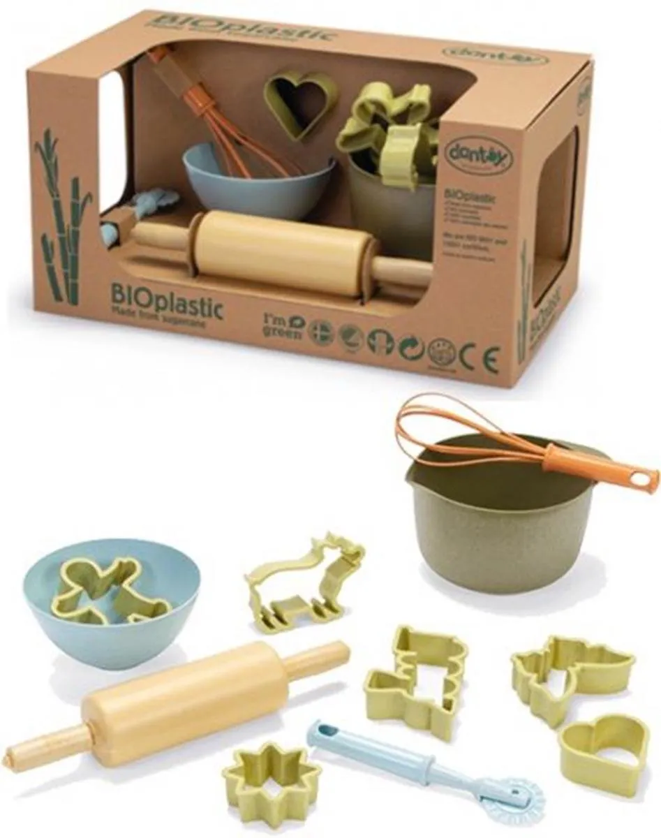 Dantoy BIO Bakker Set Gift Box - 12 Stuks Multicolor