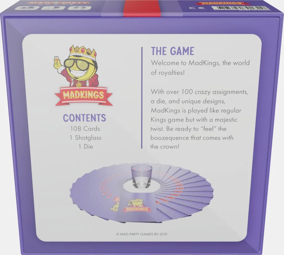 Mad Party Games MadKings Drankspel - Truth or Dare - MPG3010