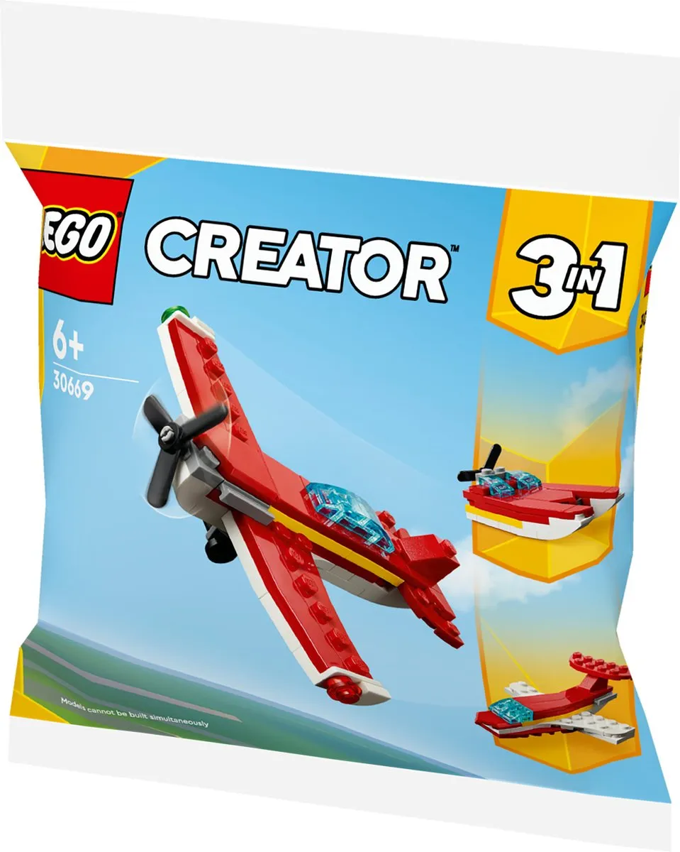 LEGO Creator 30669 Vliegtuig - 51 Stukken - Meerkleurig - afbeelding 6 van 6