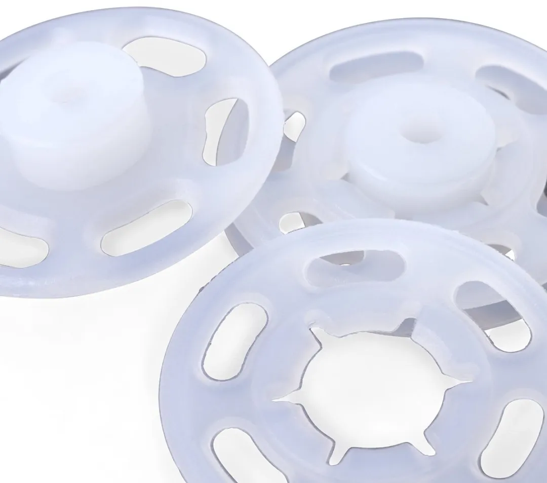 Prym Drukknopen Kunststof Rond 21mm - 3 Stuks Transparant