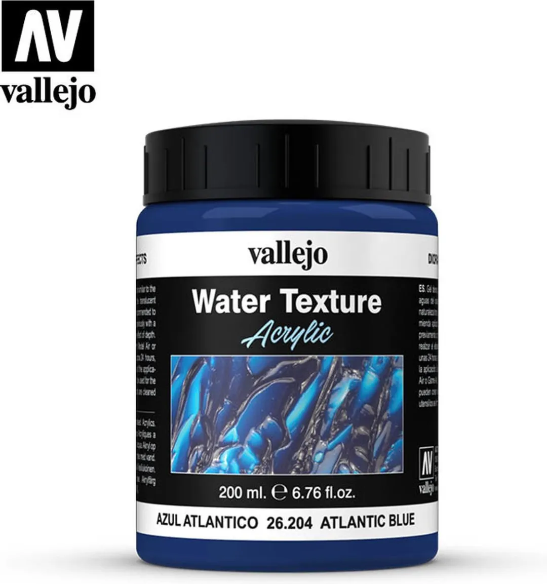 Vallejo Water Textures 204 Blauw 200ml