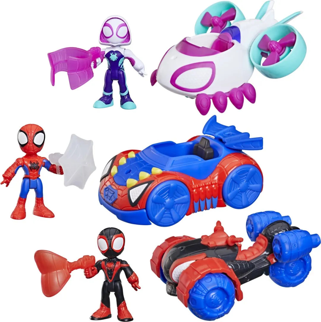 Marvel Spidey Voertuigen 3-pack G34555L00 - Multicolor