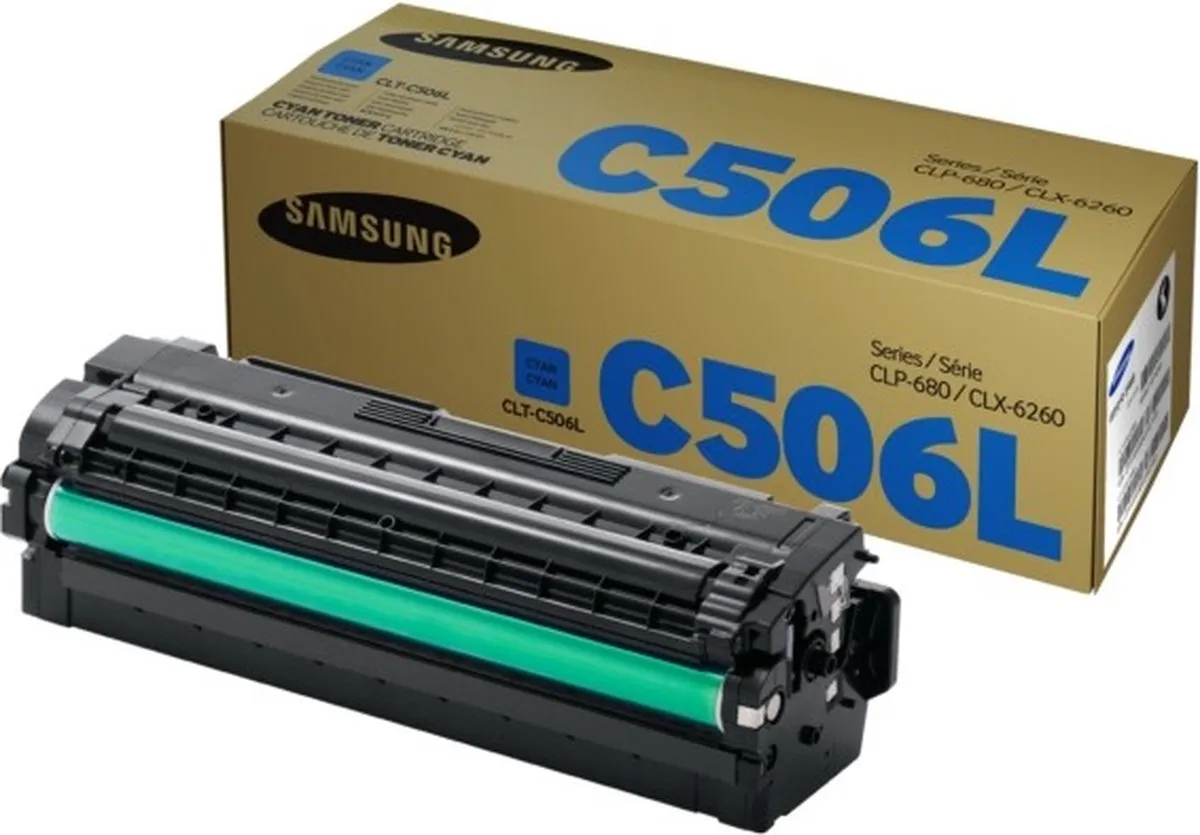 Samsung CLT-C506L Cyaan Toner