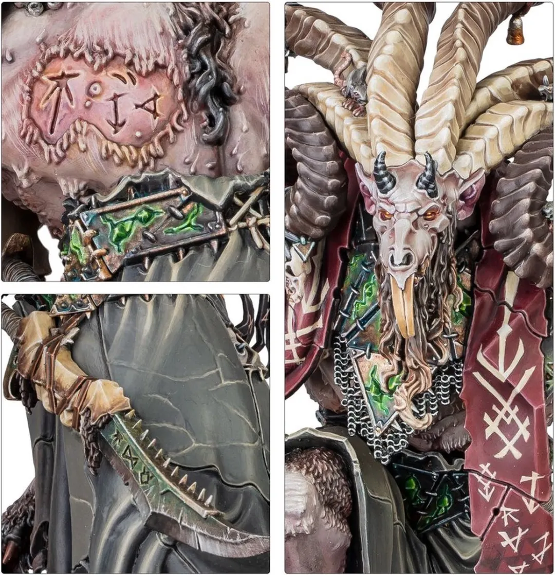 Games Workshop Skaven Vizzik Skour Prophet of the Horned Rat