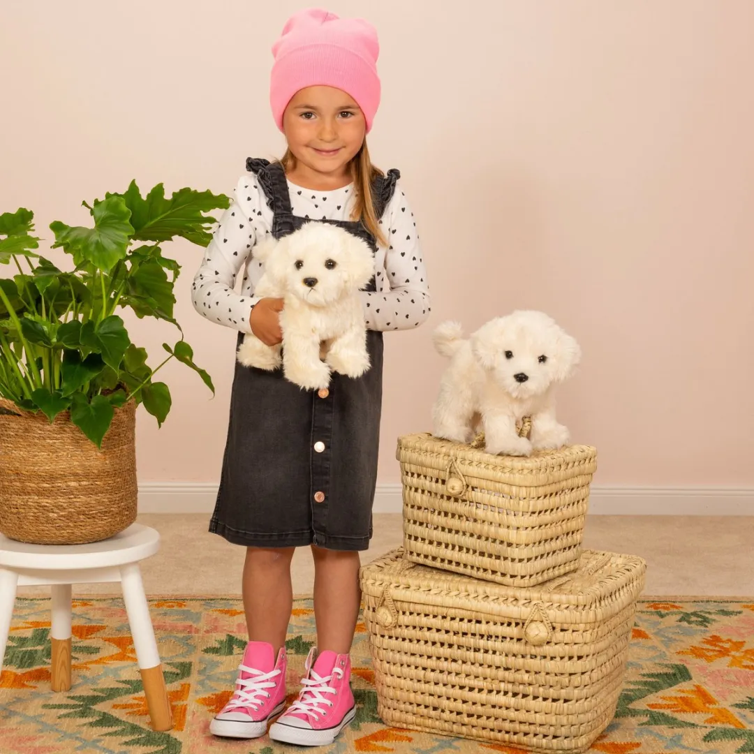 Teddy Hermann Knuffeldier Maltezer Puppy - Wit - 23 cm