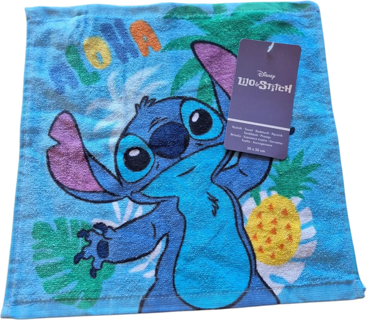 Disney Stitch Gastendoekje - Blauw