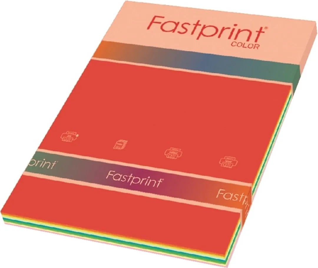 Quantore Colour Kopieerpapier A4 120gr - 10 Kleuren x 10 Vel