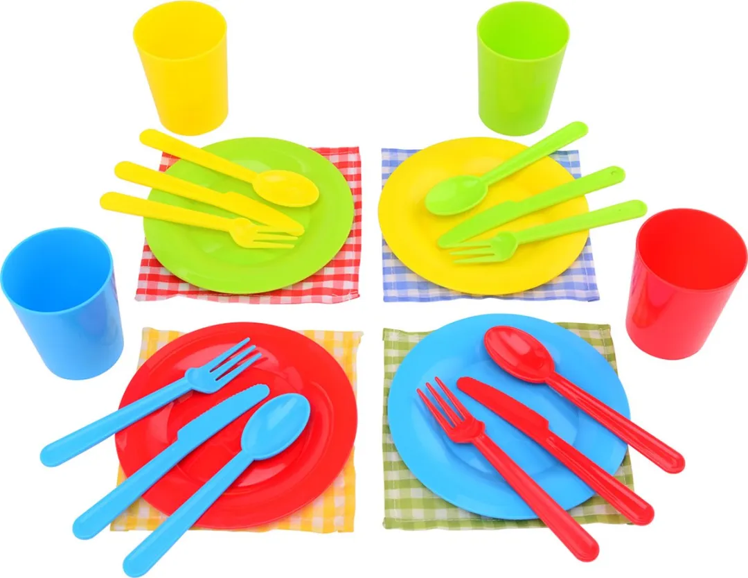 Johntoy Picknick Speelgoedset 24-delig