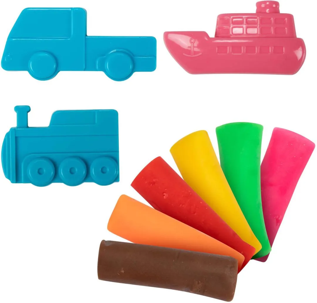 Toi-Toys Sculptidough Kleiset - 7 Stuks - 6 Kleuren