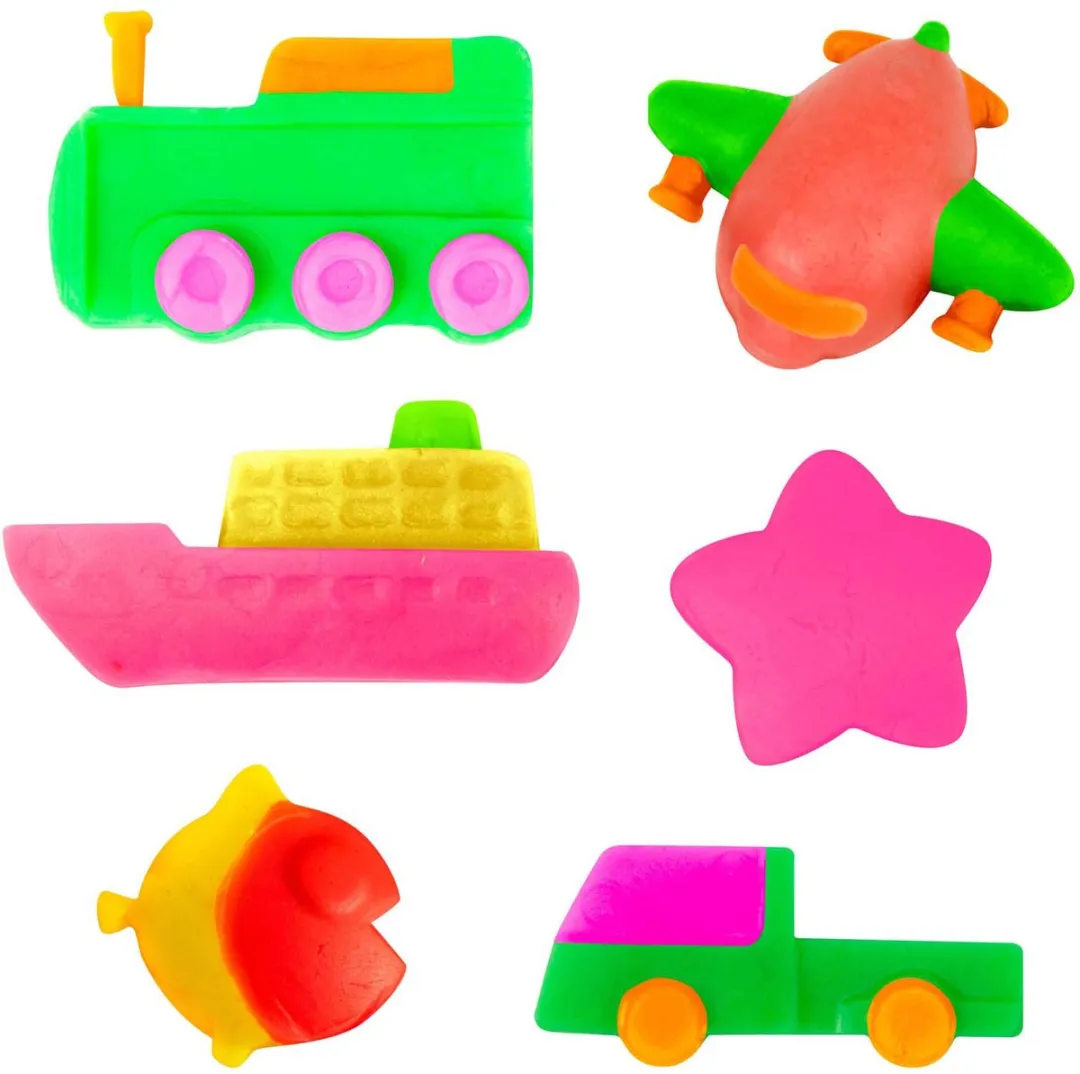 Toi-Toys Sculptidough Kleiset - 7 Stuks - 6 Kleuren