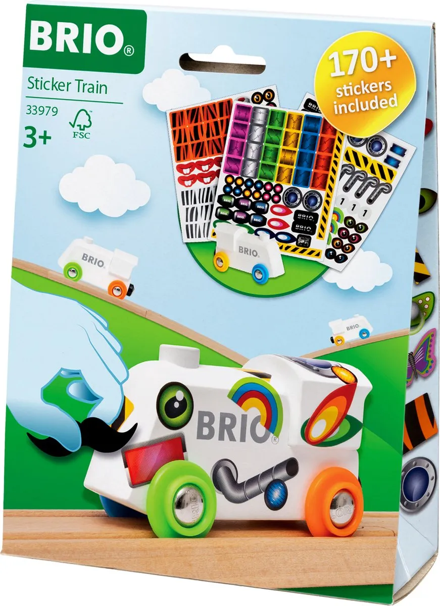 BRIO Sticker Train 33979 - Multicolor