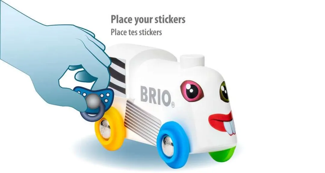 BRIO Sticker Train 33979 - Multicolor