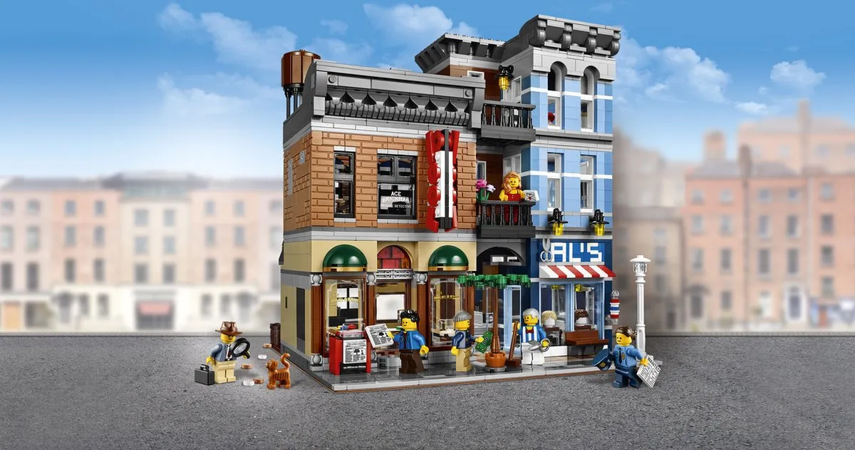 LEGO Creator Expert Detectivekantoor 10246 - 2262 Stukken