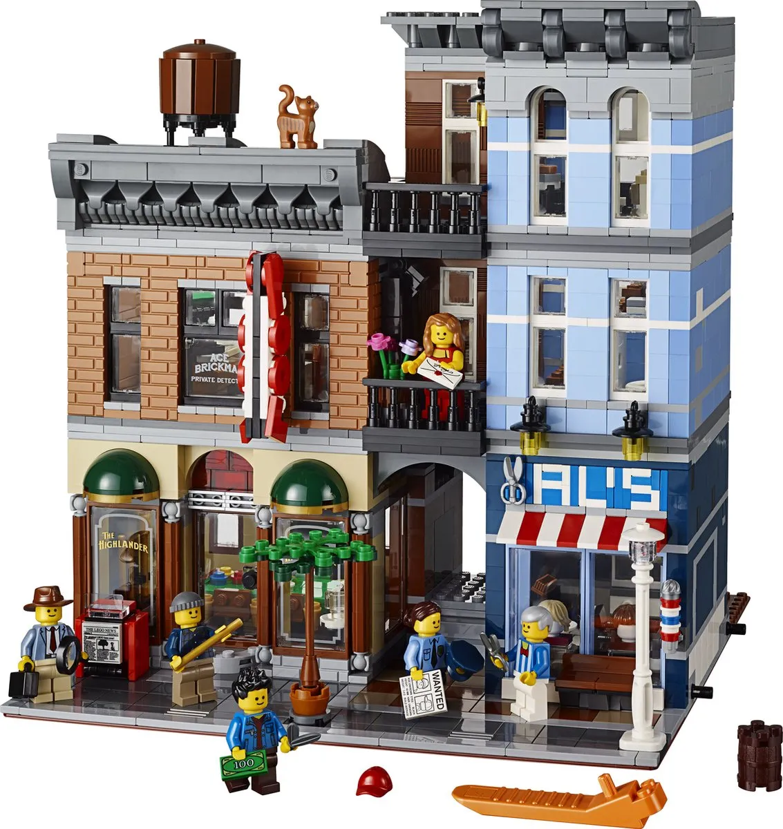 LEGO Creator Expert Detectivekantoor 10246 - 2262 Stukken