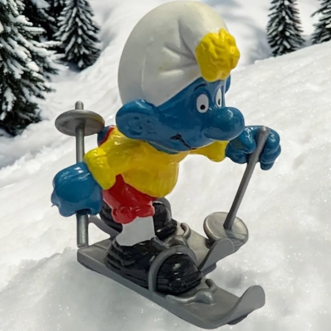 Schleich Smurfen Ski Smurf Speelfiguur 40205