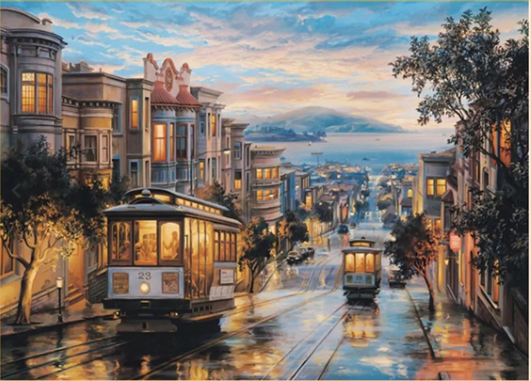 VDTOYS Diamond Painting VDTB158 San Francisco