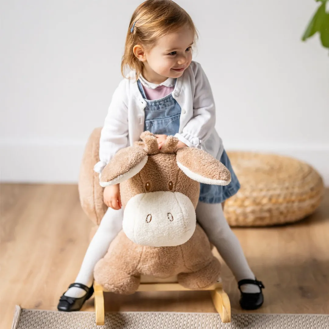 Nattou Teddy Hobbelpaard Ezel 544108 - Beige
