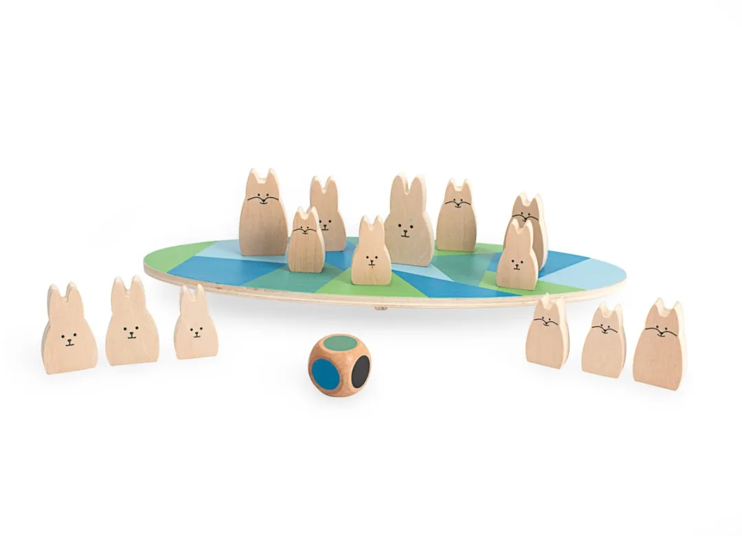 BS Toys Evenwicht Konijntjes Bordspel GA460