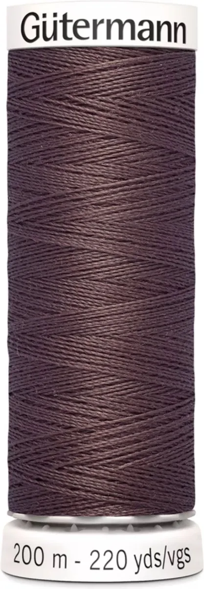 Gutermann Polyester Naaigaren 200m - Bruin