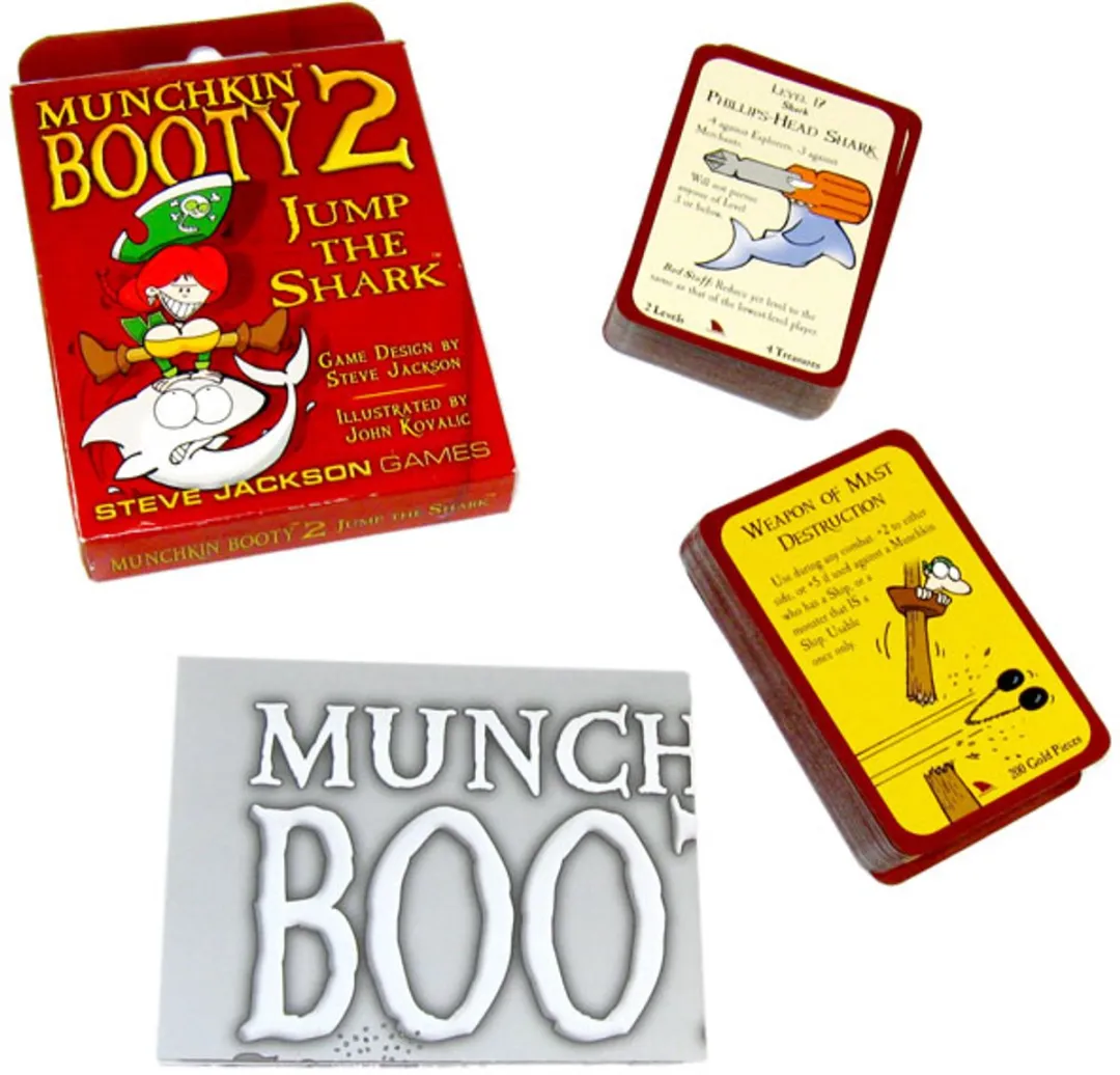 Steve Jackson Games Munchkin Booty 2 Jump the Shark - 4 Spelers