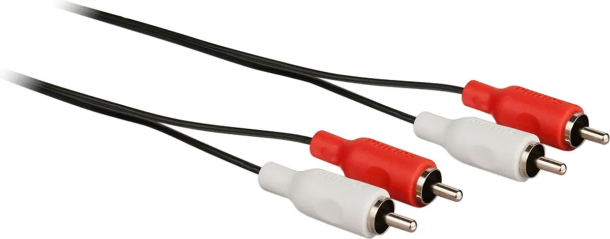 Philips SWA2521 RCA/Tulp Kabel 1.5m - Zwart