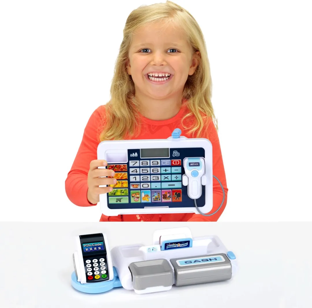 Klein Toys Speelgoedkassa Meerkleurig - 2x AAA