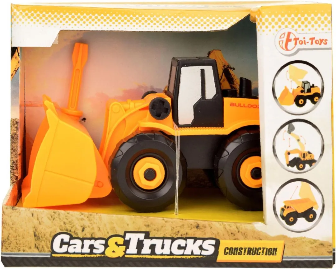Toi-Toys Cars & Trucs Constructie Werkvoertuig 24120Z - Multicolor