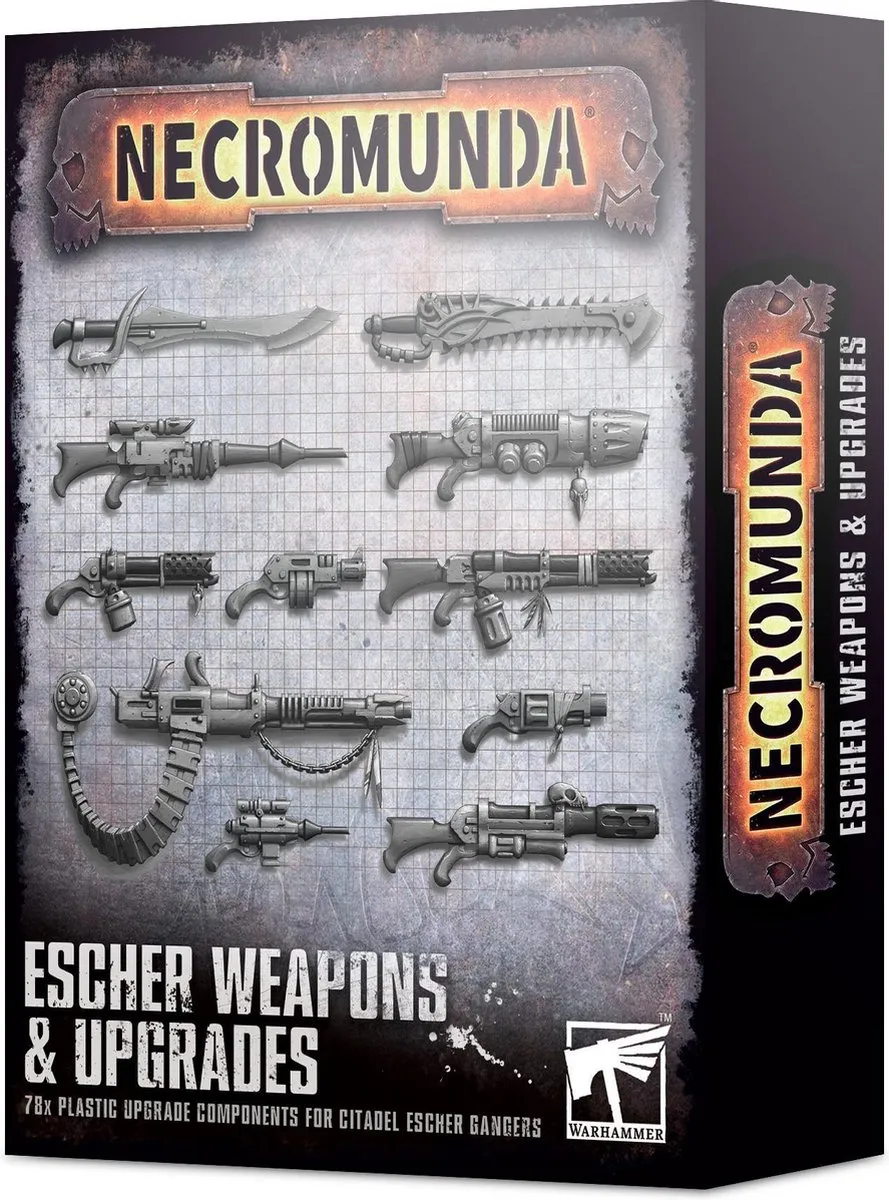 Games Workshop Necromunda Escher Wapens & Upgrades