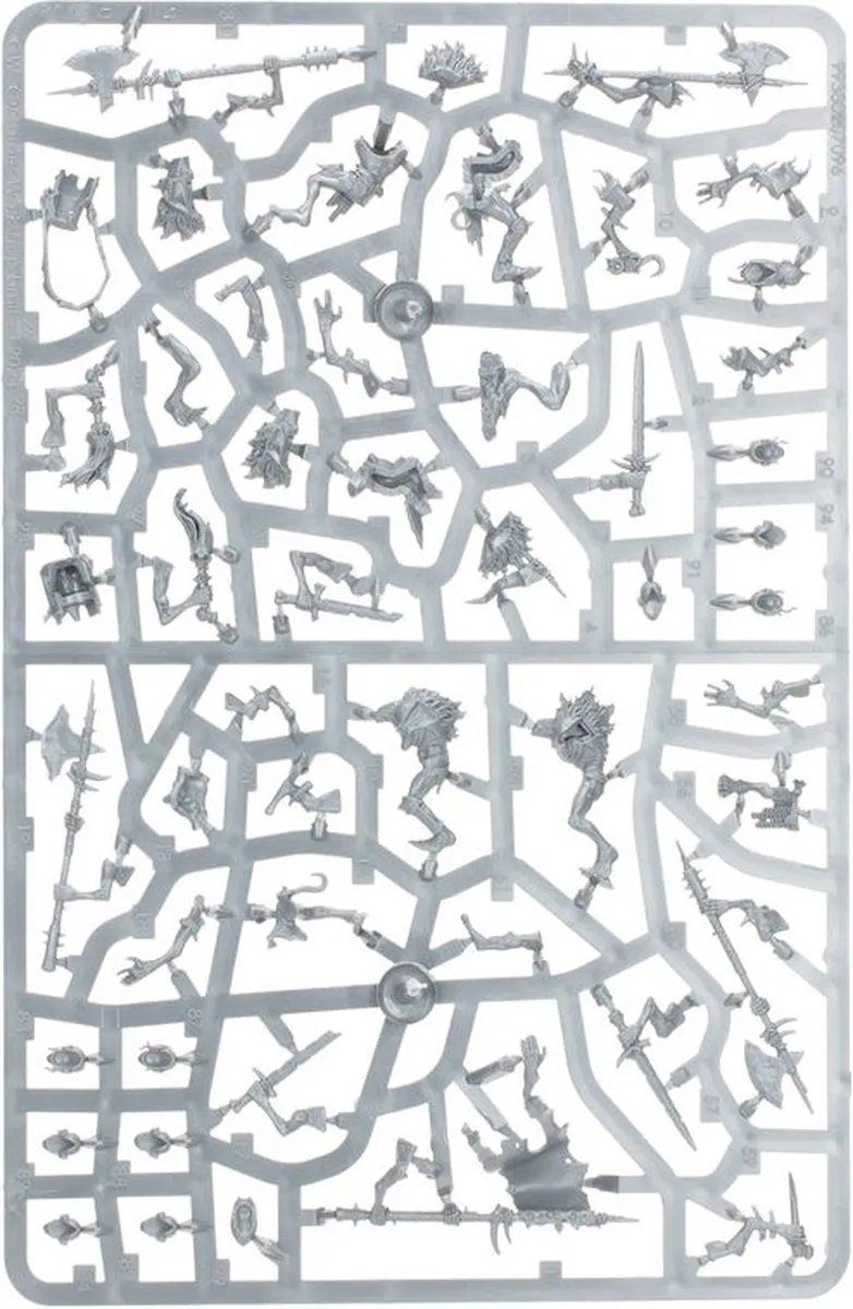 Games Workshop Flesh-Eater Courts Abhorrant Cardinal - 9 Onderdelen