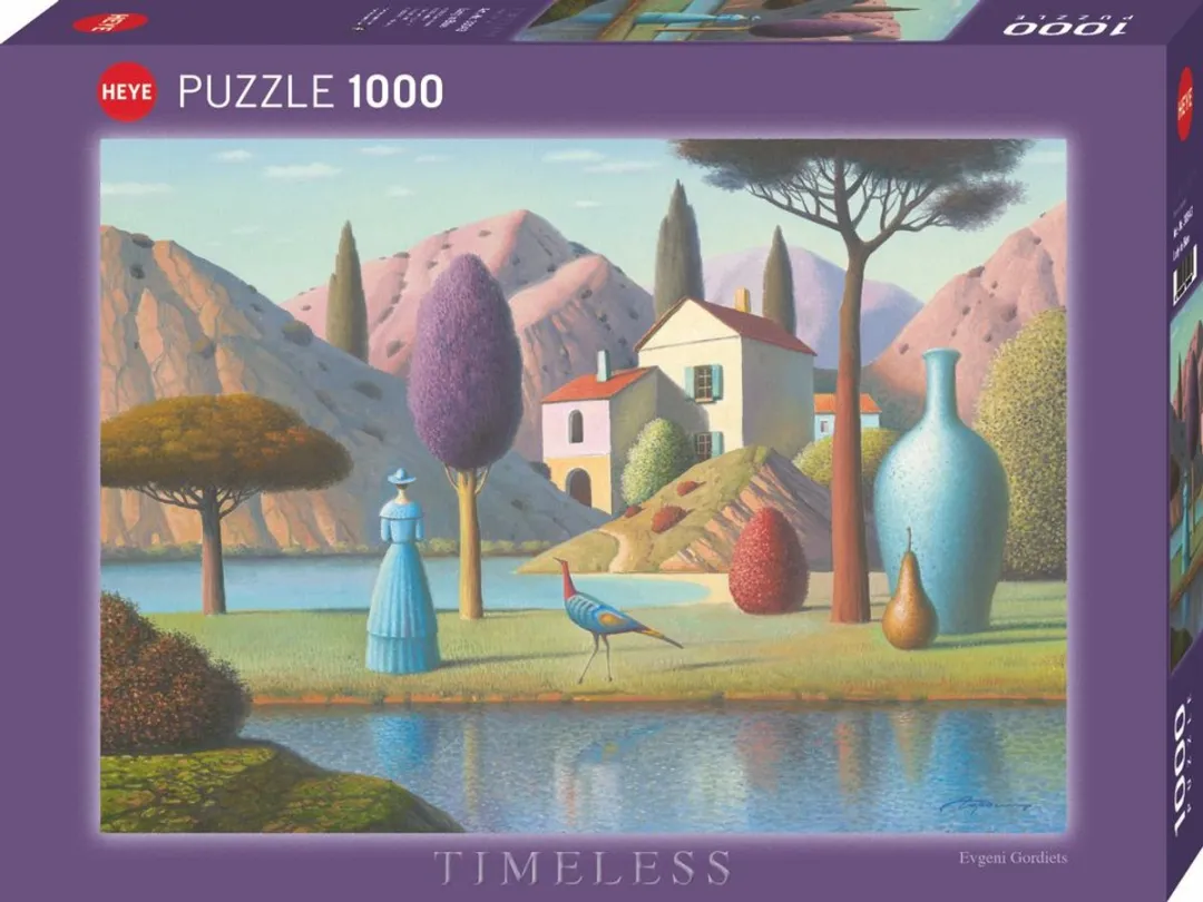 Heye Puzzel Lady in Blue 1000 Stuks - 1000 Puzzlestukken