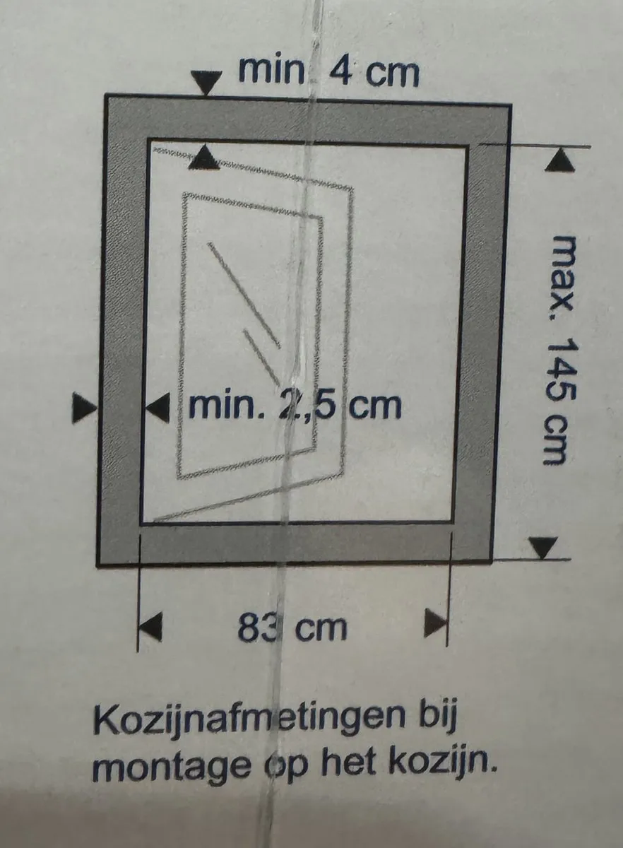 Bruynzeel S500 Rolhor 88x150cm Wit - afbeelding 5 van 6