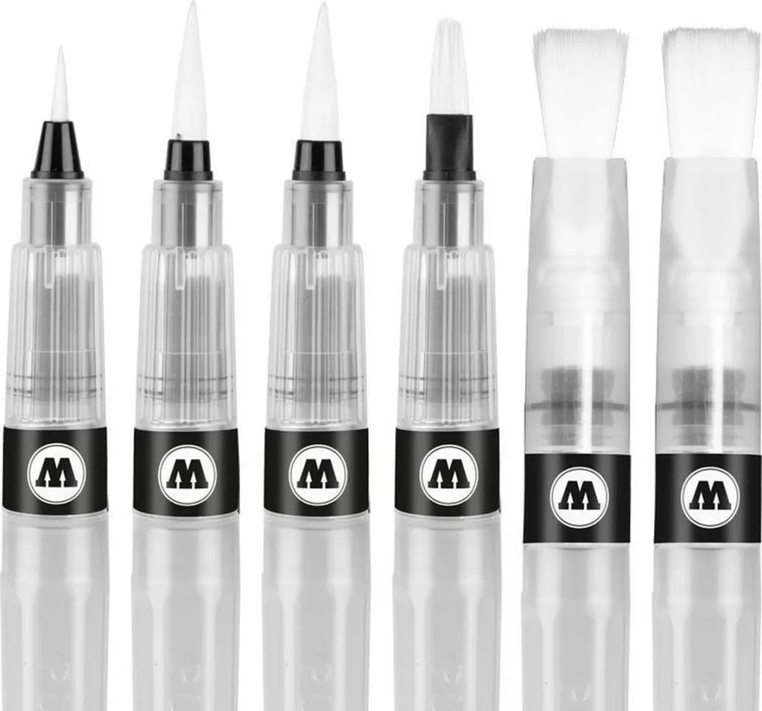 Molotow Aqua Squeeze Pen Basic-Set 6 Stuks