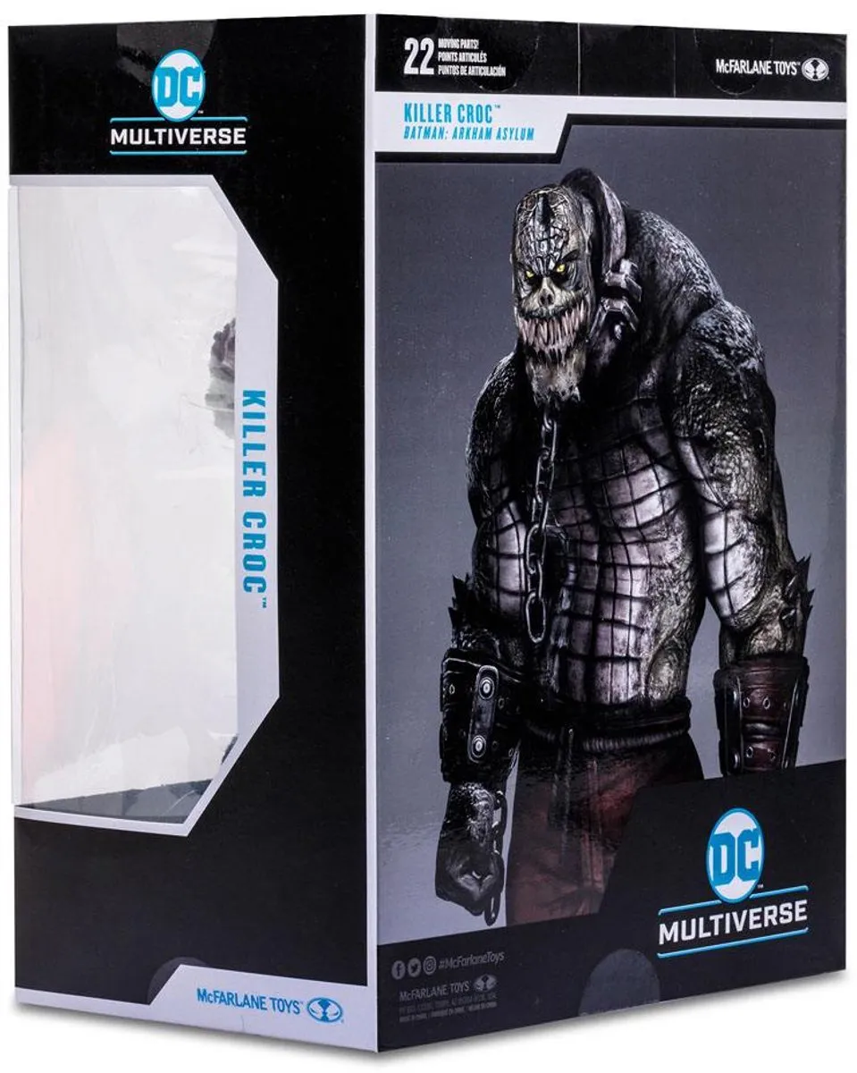 McFarlane Toys DC Killer Croc Megafig Action Figure 23cm - MCF15316 - Multicolor - afbeelding 6 van 6
