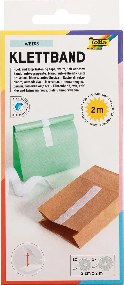 Folia Klittenband Tape Wit