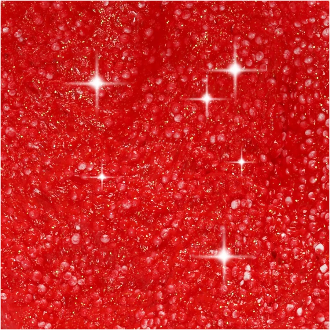 Foam Clay Rood Glitter 35g