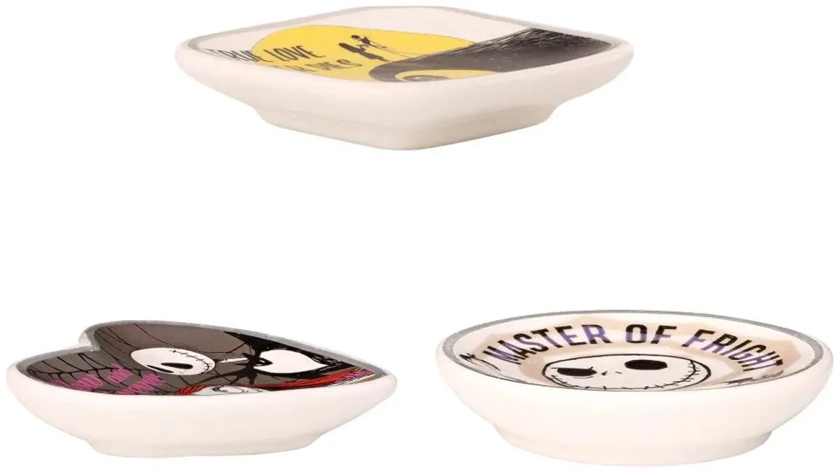 Disney The Nightmare Before Christmas Trinket Tray Set
