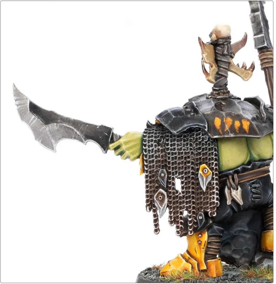 Games Workshop Orruk Warclans Ardboy Big Boss - 8 Stuks