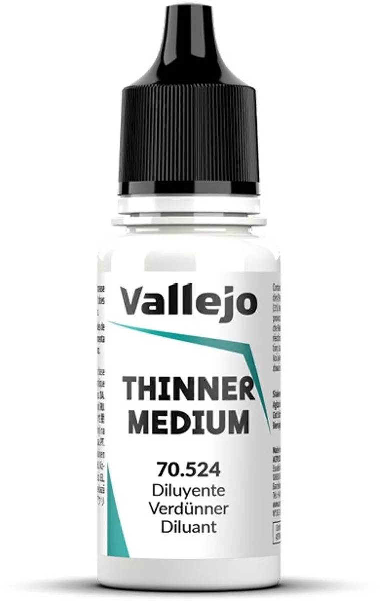 Vallejo Hobbyverf Thinner Medium 17ml