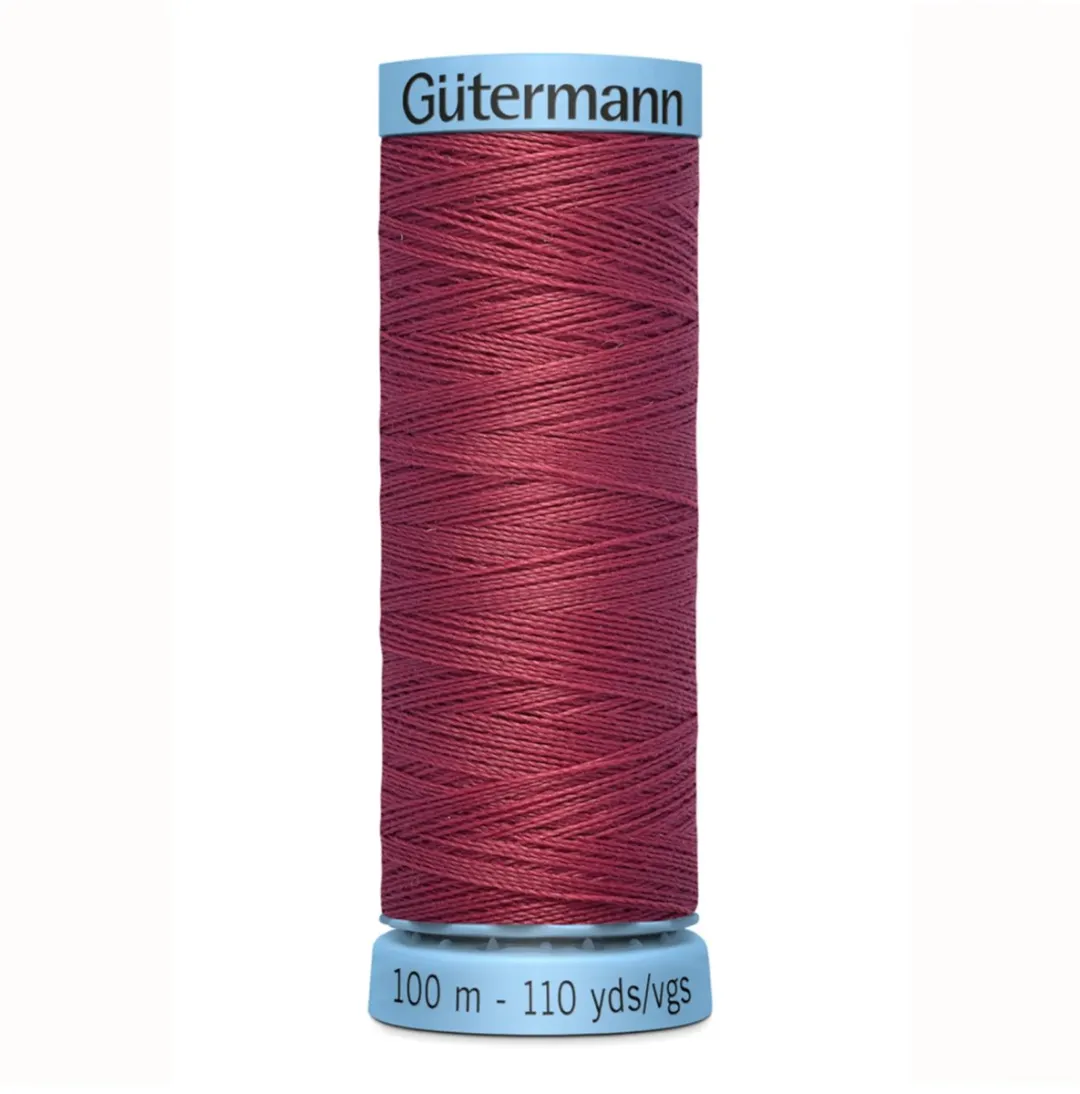 Gutermann Zijde Garen 730 - 100m - Zwart/Grijs/Wit