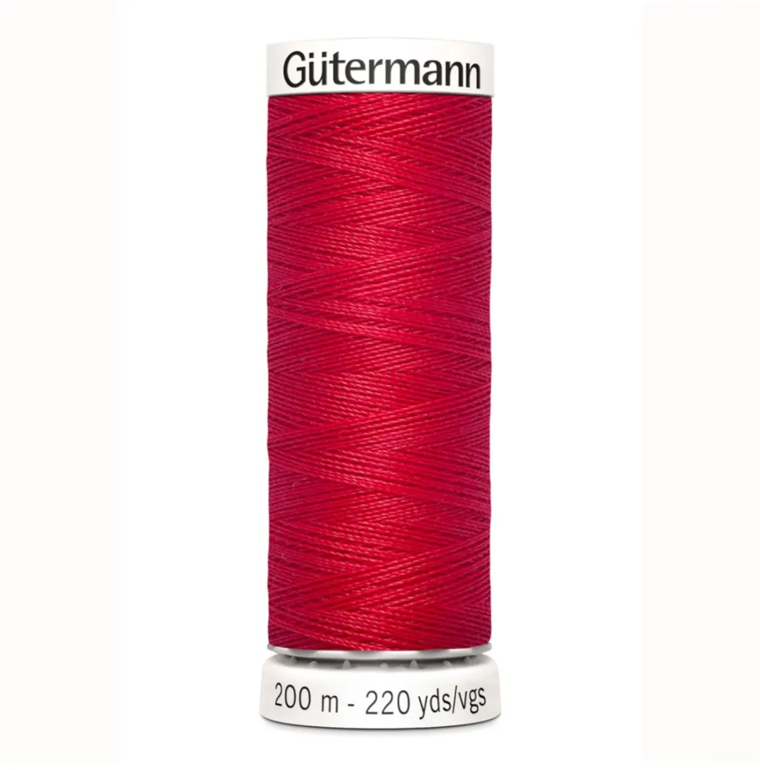 Gutermann Polyester Naaigaren 200m - Rood