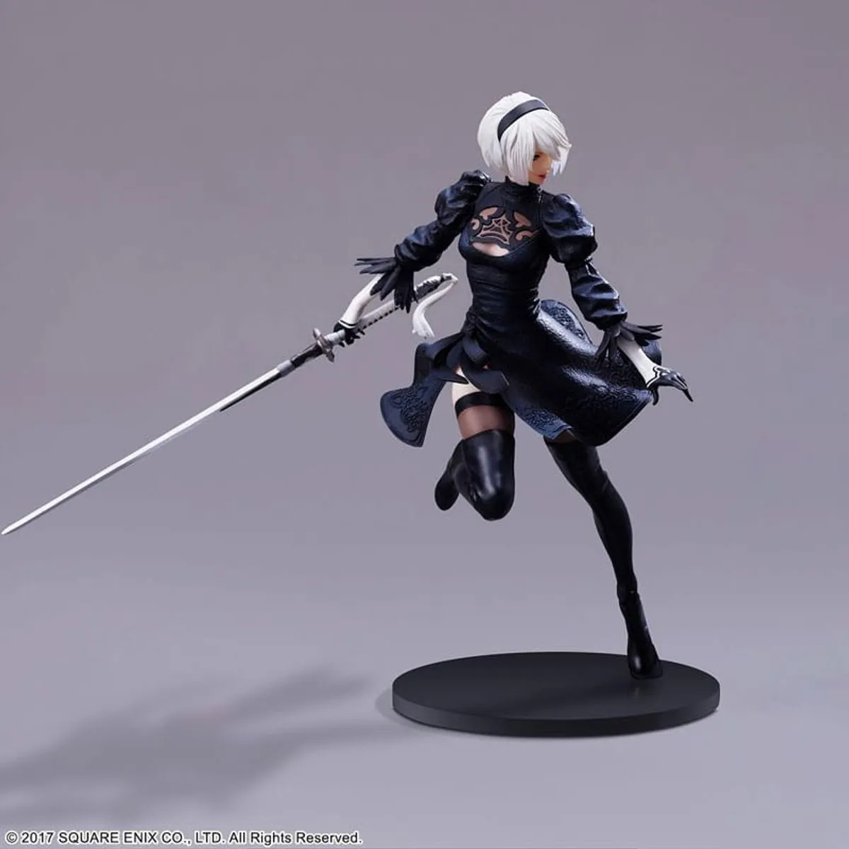 Square Enix NieR Automata FORM-ISM 2B Staande PVC Beeld 18cm - Multicolor