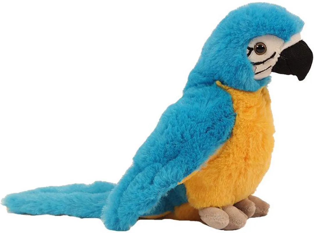 PIA Soft Toys Knuffelpapegaai