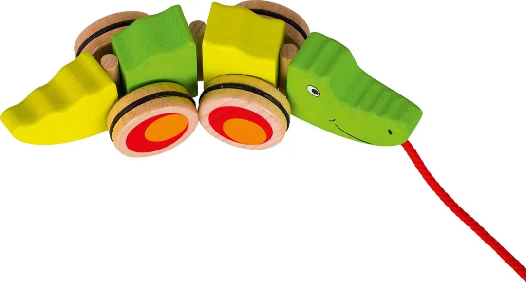 Goki Trekdier Krokodil - Multicolor