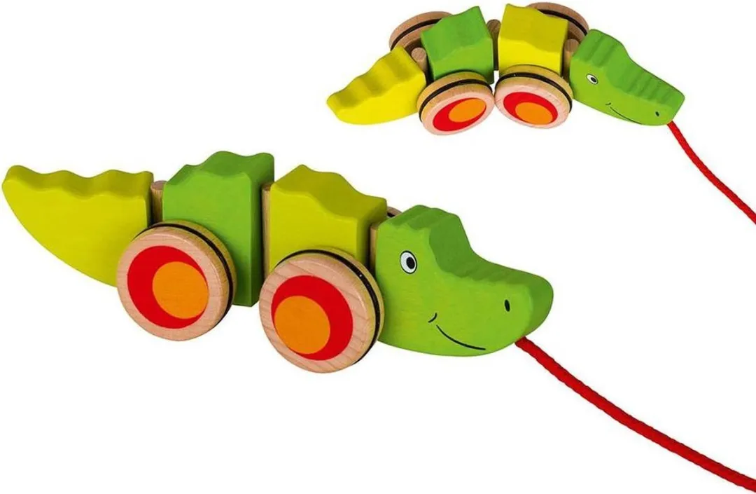 Goki Trekdier Krokodil - Multicolor