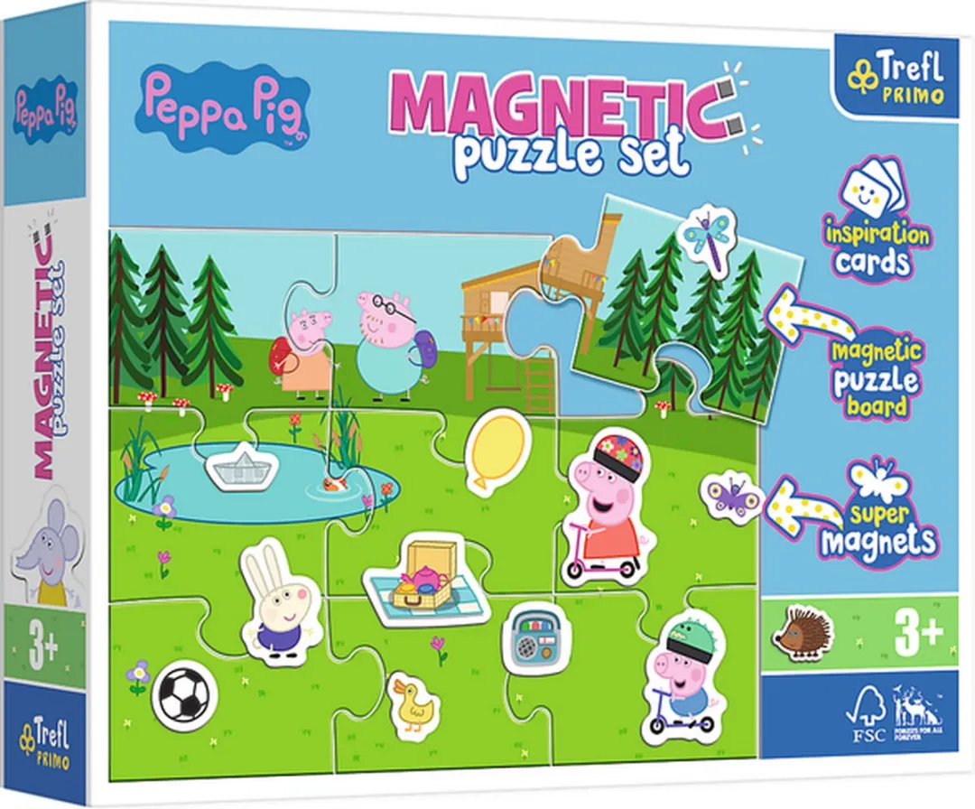 Trefl Magnetische Puzzel Peppa Pig