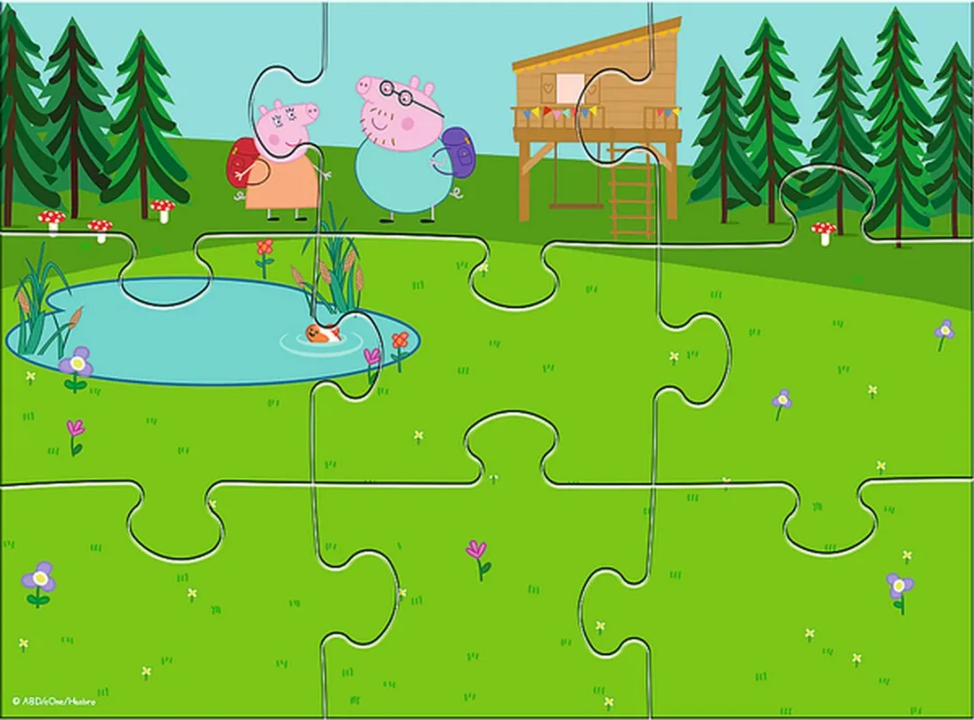 Trefl Magnetische Puzzel Peppa Pig - Multicolor