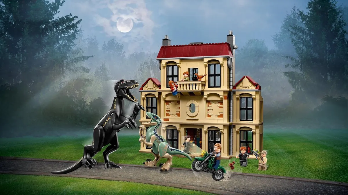 LEGO Jurassic World Indoraptorchaos Lockwood Estate 75930 - 1019 Stukken
