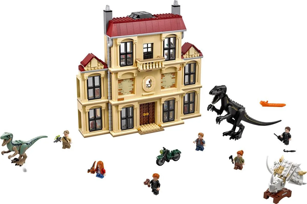 LEGO Jurassic World Indoraptorchaos Lockwood Estate 75930 - 1019 Stukken