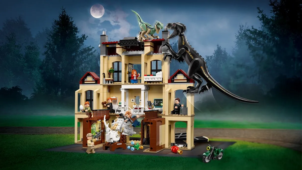 LEGO Jurassic World Indoraptorchaos Lockwood Estate 75930 - 1019 Stukken